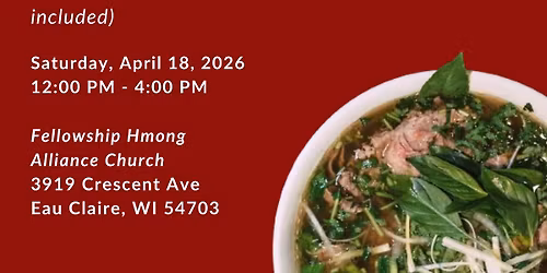 Pho Fundraiser
