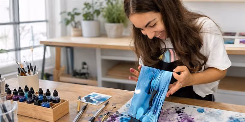Flow and Form: Introduction to Alcohol Ink