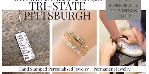 Words By Heart Jewelry @ Vintage Market Days of Tri-State Pittsburgh