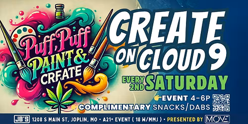 MOVE. Presents: Puff, Puff, Paint & Create