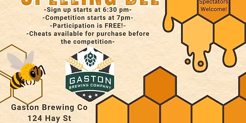 Adult Spelling Bee @ Gaston Brewing Co