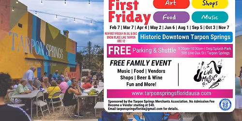 First Friday Tarpon Springs