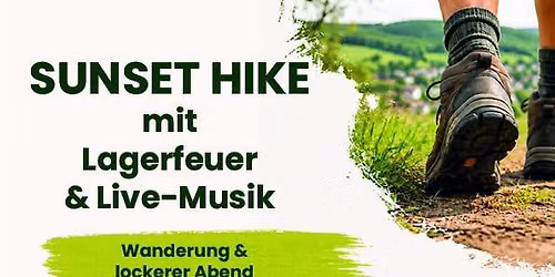 Sunset Hike mit Lagerfeuer & Live-Musik
