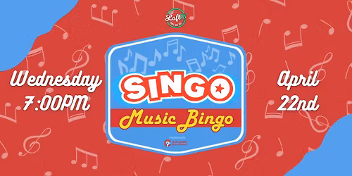 SINGO: Music Bingo at Loft18! WEDNESDAY GAME NIGHT!
