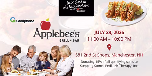 Applebee's Manchester Fundraiser