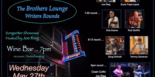 Brothers Lounge Writers Rounds