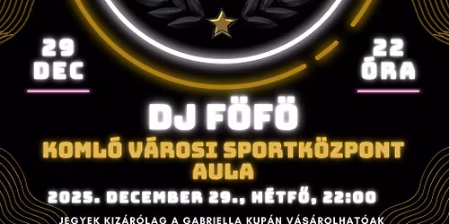 GABRIELLA kupa AULA Retro After Party