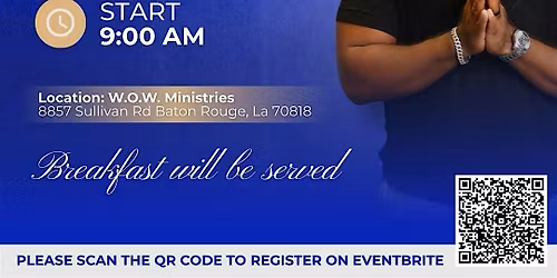 Mike Carter Ministries Presents: 2nd Annual Men's Vision & Prayer Breakfast