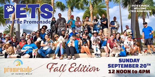 Pets on the Promenade: Fall Edition
