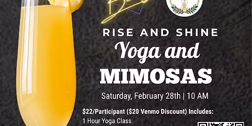 Rise and Shine: Yoga and Mimosas