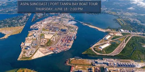 ASPA Suncoast | Port Tampa Bay Boat Tour