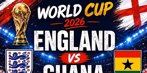 England vs Ghana Tuesday, 23 June, 9 PM