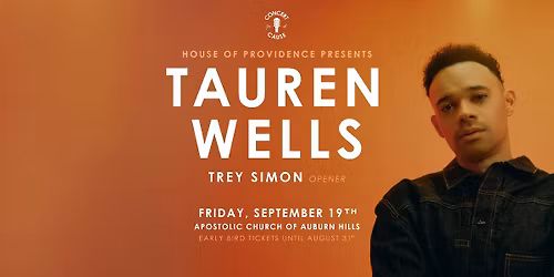 Concert For A Cause ft. Tauren Wells