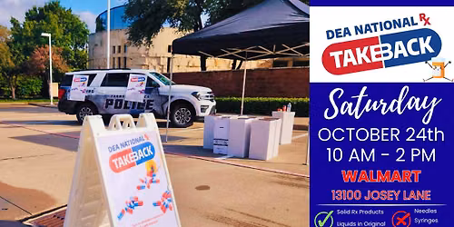 DEA Drug Take Back Event