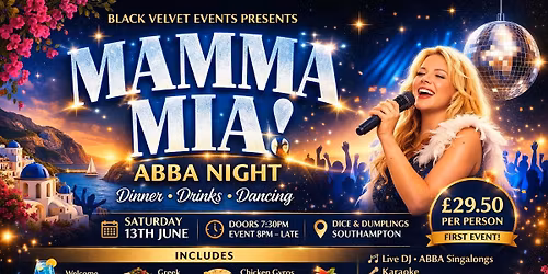 Mamma Mia! Abba Night in Southampton!