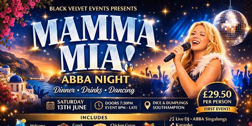 Mamma Mia! Abba Night in Southampton!