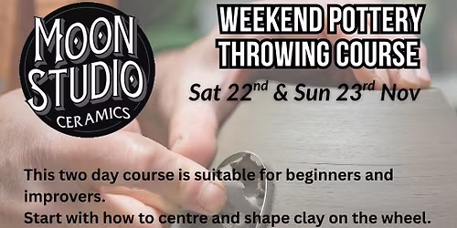 Weekend Pottery Throwing Course - craft retreat