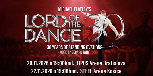 Lord of the Dance tour 2026 - BRATISLAVA