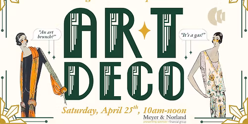2026 Art Brunch Fundraiser: Art Deco