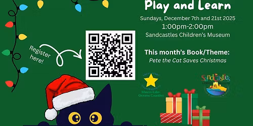 December GSC Play and Learn: Pete the Cat Saves Christmas