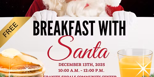 Granite Shoals - Breakfast with Santa