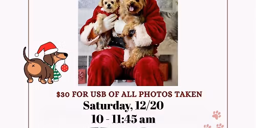 RHR Pet Photos with Santa - PSP North Providence
