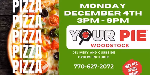 Spirit Night @ Your Pie