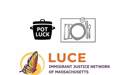 Holiday pot luck and LUCE training