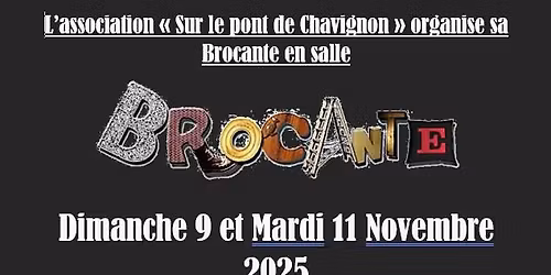 Brocante en salle