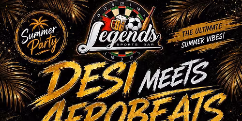 DESI MEETS AFROBEATS (Bedford Summer Party)