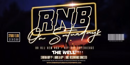 R&B Saturday Nights Inside The WELL Lounge