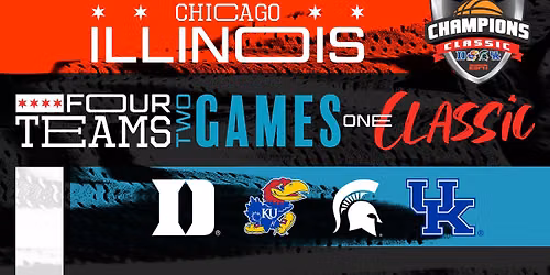 Champions Classic: Michigan State vs. Duke & Kansas vs. Kentucky