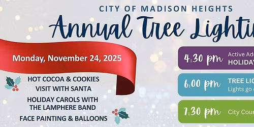 The City of Madison Heights Annual Tree Lighting