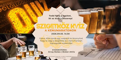 Kenumaraton tematikus kv\u00edz: Szigetk\u00f6z \u00e9s v\u00edzi sportok