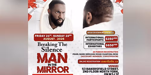 BREAKING THE SILENCE INTERNATIONAL CONFERENCE TORONTO CANADA 2026