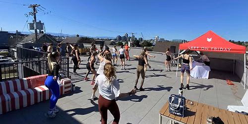 Left On Friday Rooftop Sweat with Celina!