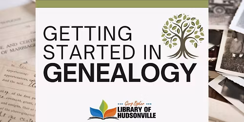 Getting Started in Genealogy program at Gary Byker Library of Hudsonville