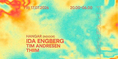Hangaren x Culture Box: Ida Engberg, Tim Andresen, Thiim, Minimalene, Rexie Lex