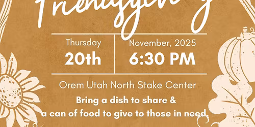 RS\/YW Friendsgiving Dinner