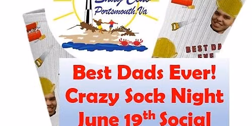 Father's Day Crazy Socks Night Social