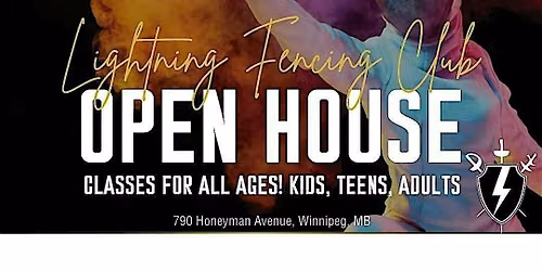 Lightning Fencing Club Fall Open House 2026