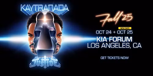 KAYTRANADA x JUSTICE TOUR