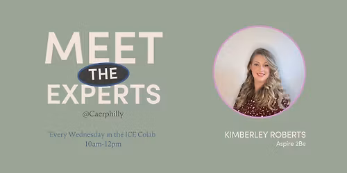 Meet the Experts: Training & Funding Opportunities with Kimberley Roberts