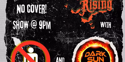 Lilith Rising, No More People and Dark Sun Kult at Tommy's Pub