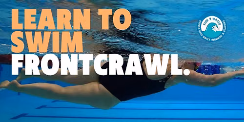 Learn to Swim Front Crawl in the POOL