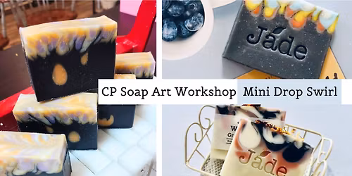 Cold Process Soap Art Workshop | Mini Drop Swirl | Intermediate Weekday Class
