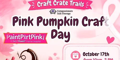 Pink Pumpkin Craft Day