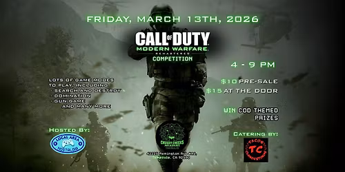 Modern Warfare LAN Party @ Chubby Cheeks Meadery in Temecula