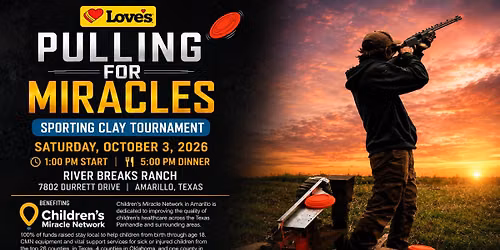 Pulling for Miracle's Sporting Clay Shoot 