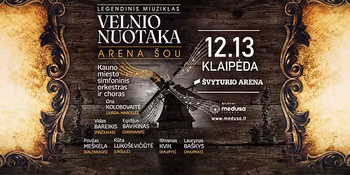 Velnio nuotaka ARENA \u0160OU | Klaip\u0117da 2025 12 13